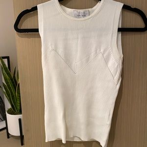 & other stories knit crop top